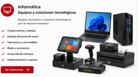 Equipamiento y soluciones informáticas